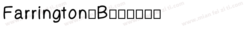 Farrington7B字体转换