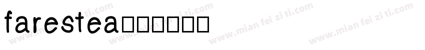 farestea字体转换