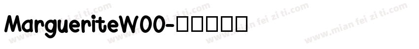 MargueriteW00字体转换
