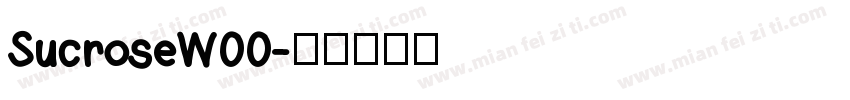 SucroseW00字体转换