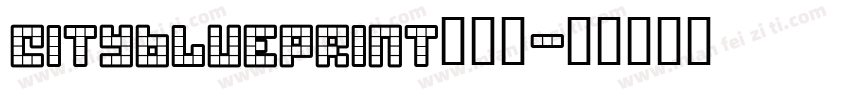 CityBlueprint﹣普通字体转换