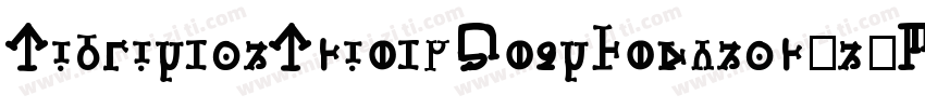 FictionalFriendDemoRegular-l2Ed字体转换