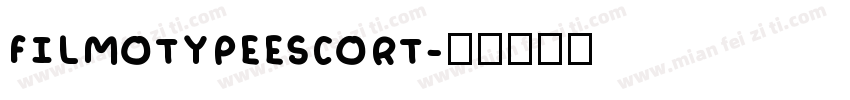 FILMOTYPEESCORT字体转换