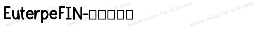 EuterpeFIN字体转换