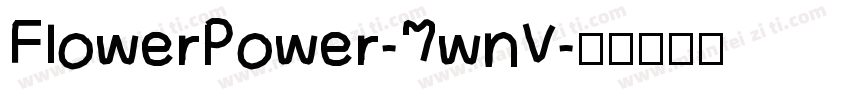 FlowerPower-7wnV字体转换