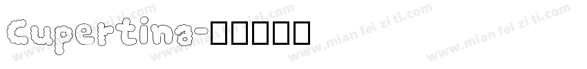 Cupertina字体转换