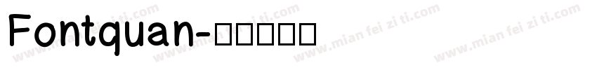 Fontquan字体转换