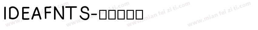 IDEAFNTS字体转换