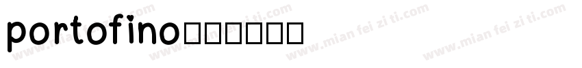 portofino字体转换