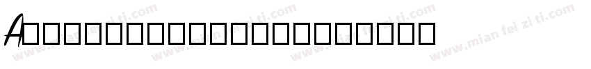 Anantason-wd112字体转换