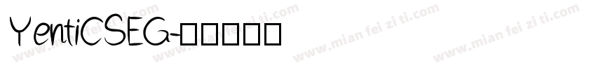 YentiCSEG字体转换
