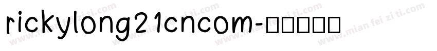 rickylong21cncom字体转换
