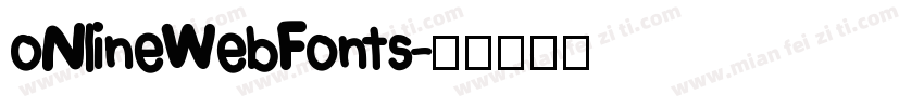 oNlineWebFonts字体转换