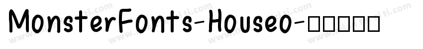 MonsterFonts-Houseo字体转换