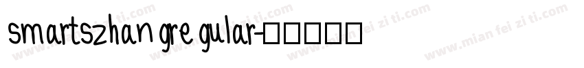 smartszhangregular字体转换