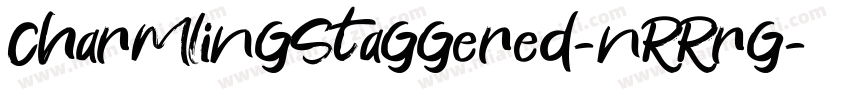 CharmlingStaggered-nRRrg字体转换