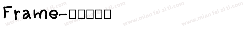 Frame字体转换