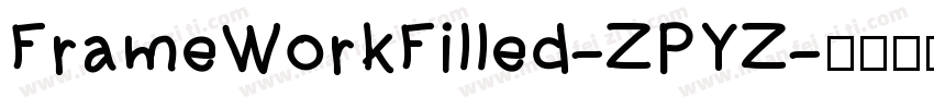 FrameWorkFilled-ZPYZ字体转换