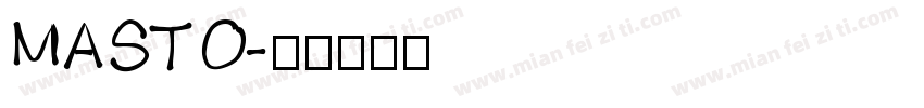 MASTO字体转换