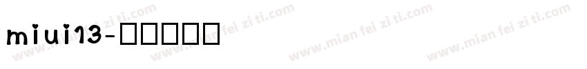 miui13字体转换