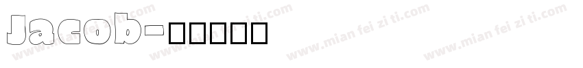 Jacob字体转换