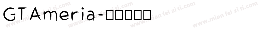 GTAmeria字体转换