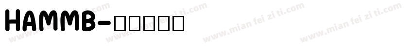 HAMMB字体转换