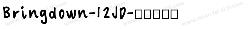 Bringdown-l2JD字体转换