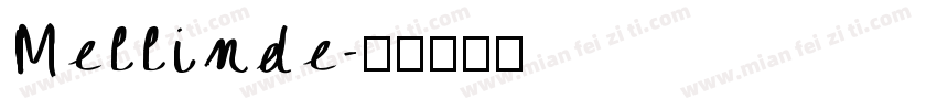 Mellinde字体转换