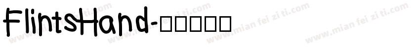 FlintsHand字体转换