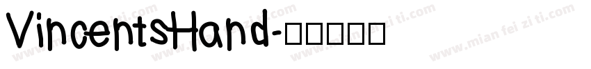 VincentsHand字体转换
