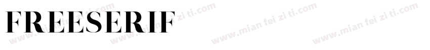 FreeSerif-粗体字体转换