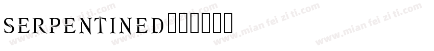 serpentineD字体转换