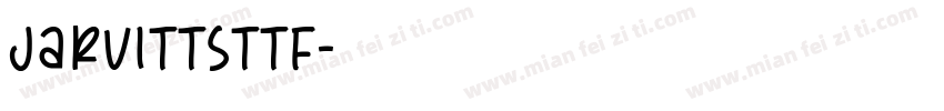jarvittsttf字体转换