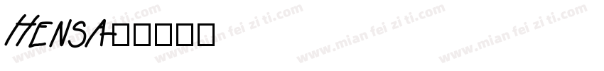 Hensa字体转换