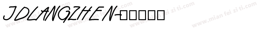 JDLANGZHEN字体转换