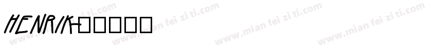 henrik字体转换