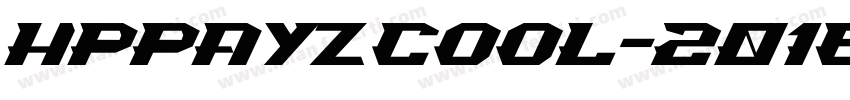 hppayZcool-2016字体转换