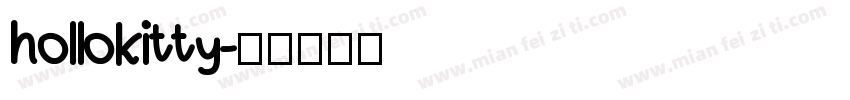 hollokitty字体转换