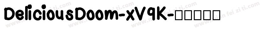 DeliciousDoom-xV9K字体转换