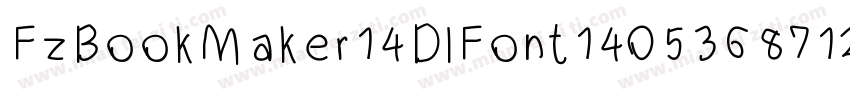 FzBookMaker14DlFont140536871269字体转换