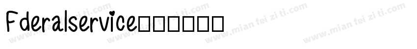 Fderalservice字体转换
