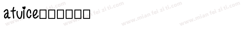 atuice字体转换