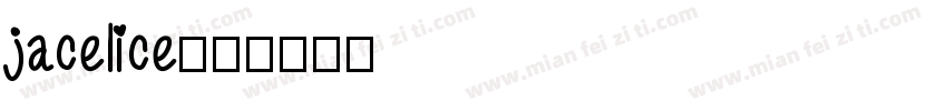 jacelice字体转换