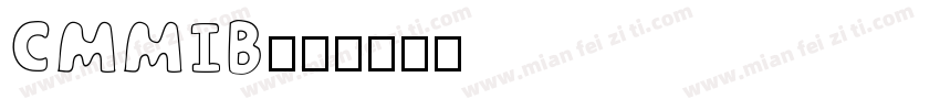 CMMIB字体转换