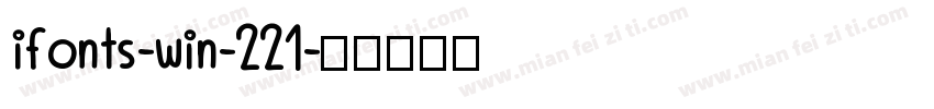 ifonts-win-221字体转换