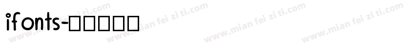 ifonts字体转换