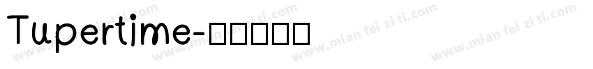 Tupertime字体转换