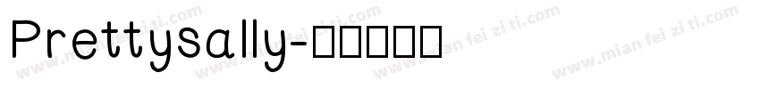Prettysally字体转换