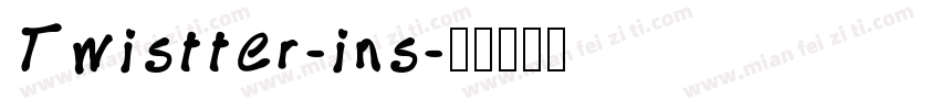 Twistter-ins字体转换